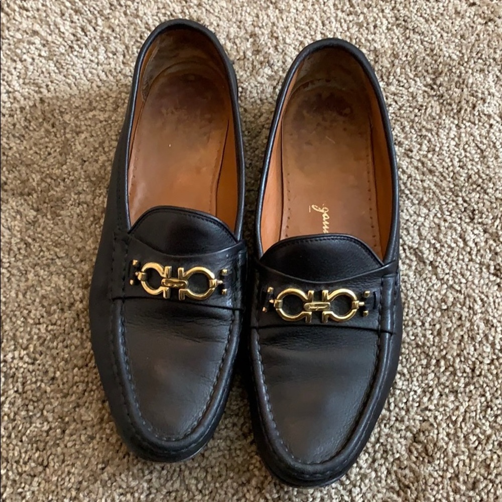 Salvatore Ferragamo Used condition Flat loafers
